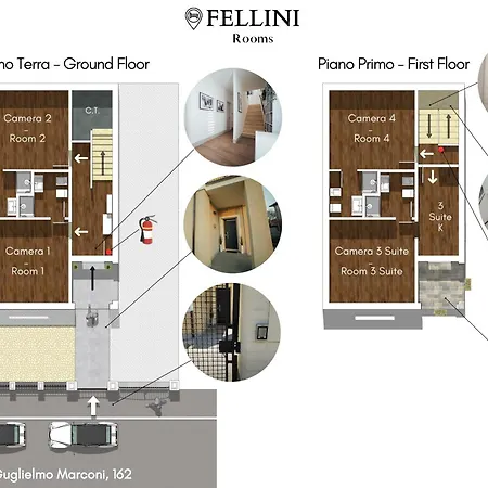 Casa de hóspedes Fellini Ferrara